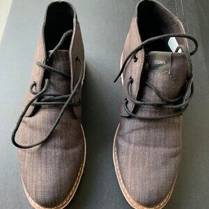 Tom's Navi Sport Bottom Chukka Boots Men's 10.5